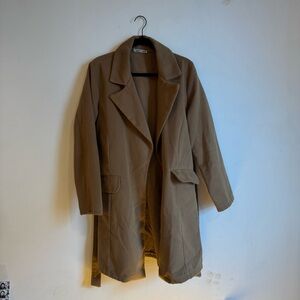 Women's Tan Coat